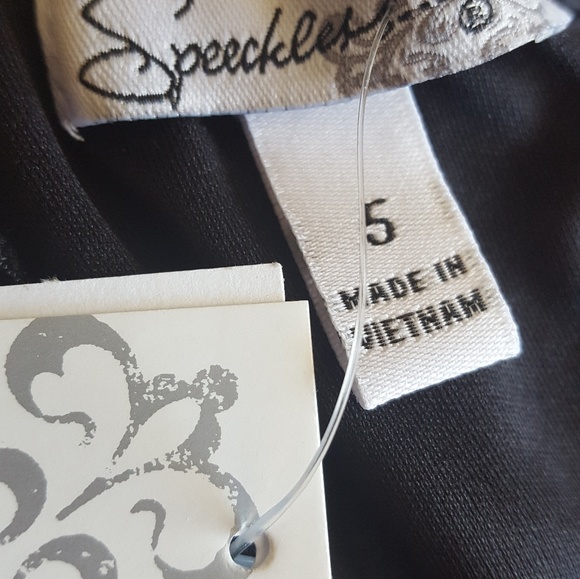 NWT Beautiful Speechless One Shoulder Dress (Sz 5) - Picture 4 of 7